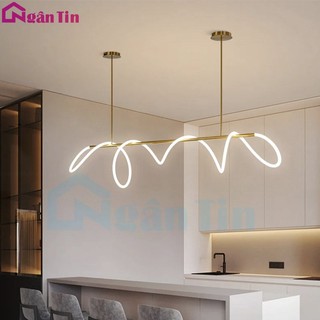 Đèn thả trần Led trang trí bàn ăn quầy bar Led 3 chế độ màu THCN135 Ngân Tin