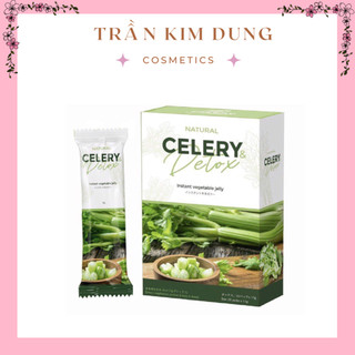 Thạch cần tây giảm cân Celery Detox Instant Vegetable Jelly 20 gói x 15g