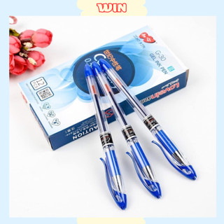 Bút bi nước mực gel ngòi 0,5mm nhỏ viết êm tay màu xanh và đen G30