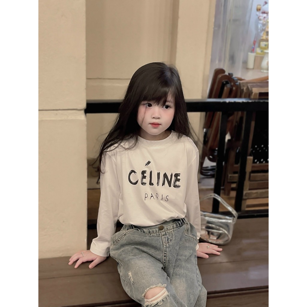 áo thun dài tay cyline cho bé, áo thun trẻ em, kid_genz
