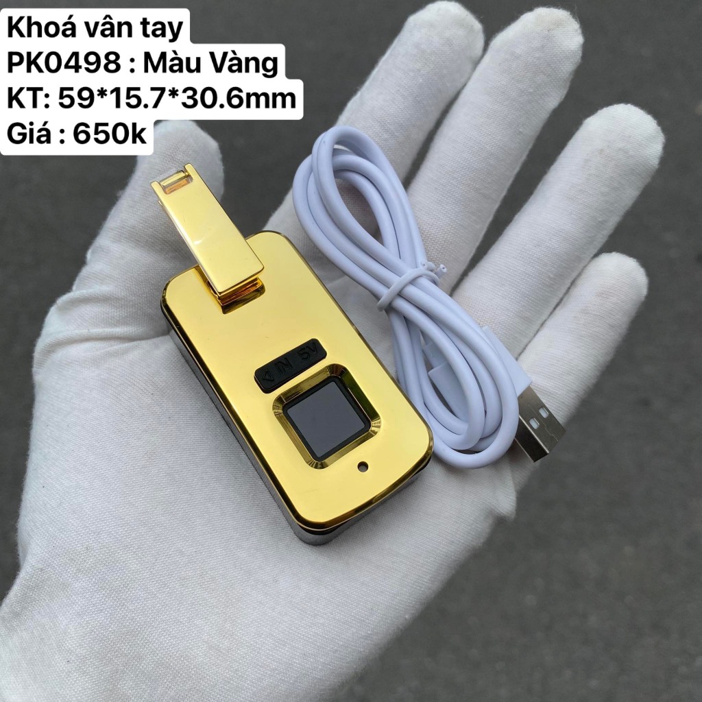 Khóa vân tay cặp, clutch, khóa hông cặp nam, ... Phụ kiện làm đồ da thủ công cao cấp