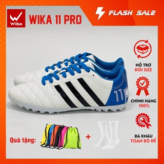 Giày Bóng Đá Wika 3 Sọc 11Pro Toni Kroos Chính Hãng Bảo Hành 3 Tháng