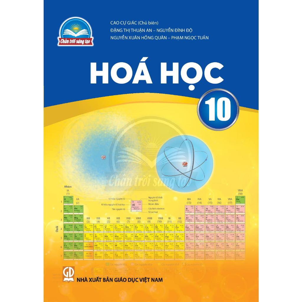 Sách học sinh – Hóa Học Lớp 10  – Chân trời sáng tạo