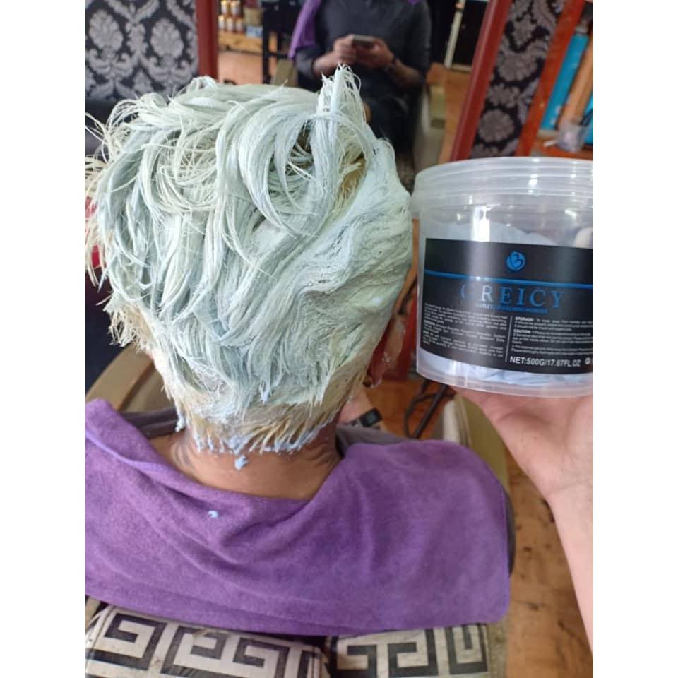 Bột tẩy tóc xanh Greicy 500g