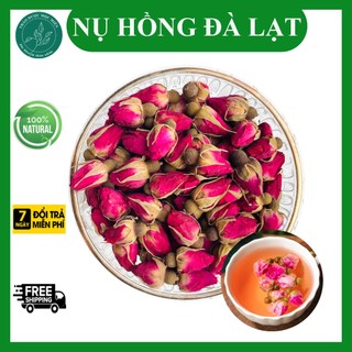 Trà nụ hoa hồng đà lạt sấy khô nguyên nụ 0,5kg 1kg - giúp đẹp da, giảm stress, thải độc, chống lão hóa
