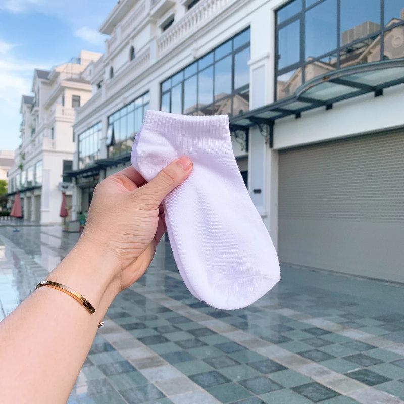 M1 Sét 3 đôi tất chân co dãn chất liệu cotton hàn