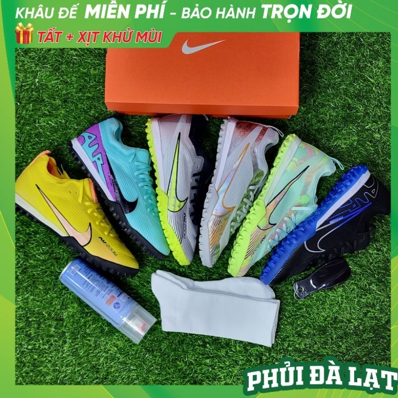 Giày Bóng Đá Vapor 15 Pro loại 1 vân nổi các màu sắc