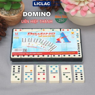 Cờ Domino Liên Hiệp Thành Màu Trắng Ngà + TẶNG Hộp Đựng Cờ