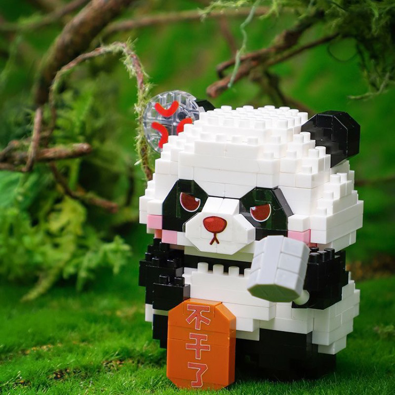 MÔ HÌNH LẮP RÁP 3D GẤU TRÚC ĐÁNG YÊU