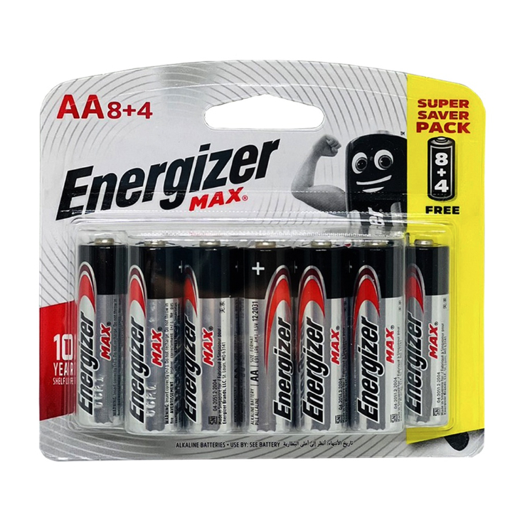 Pin tiểu AA, AAA Energizer Max E91 1.5V - Hàng chính hãng