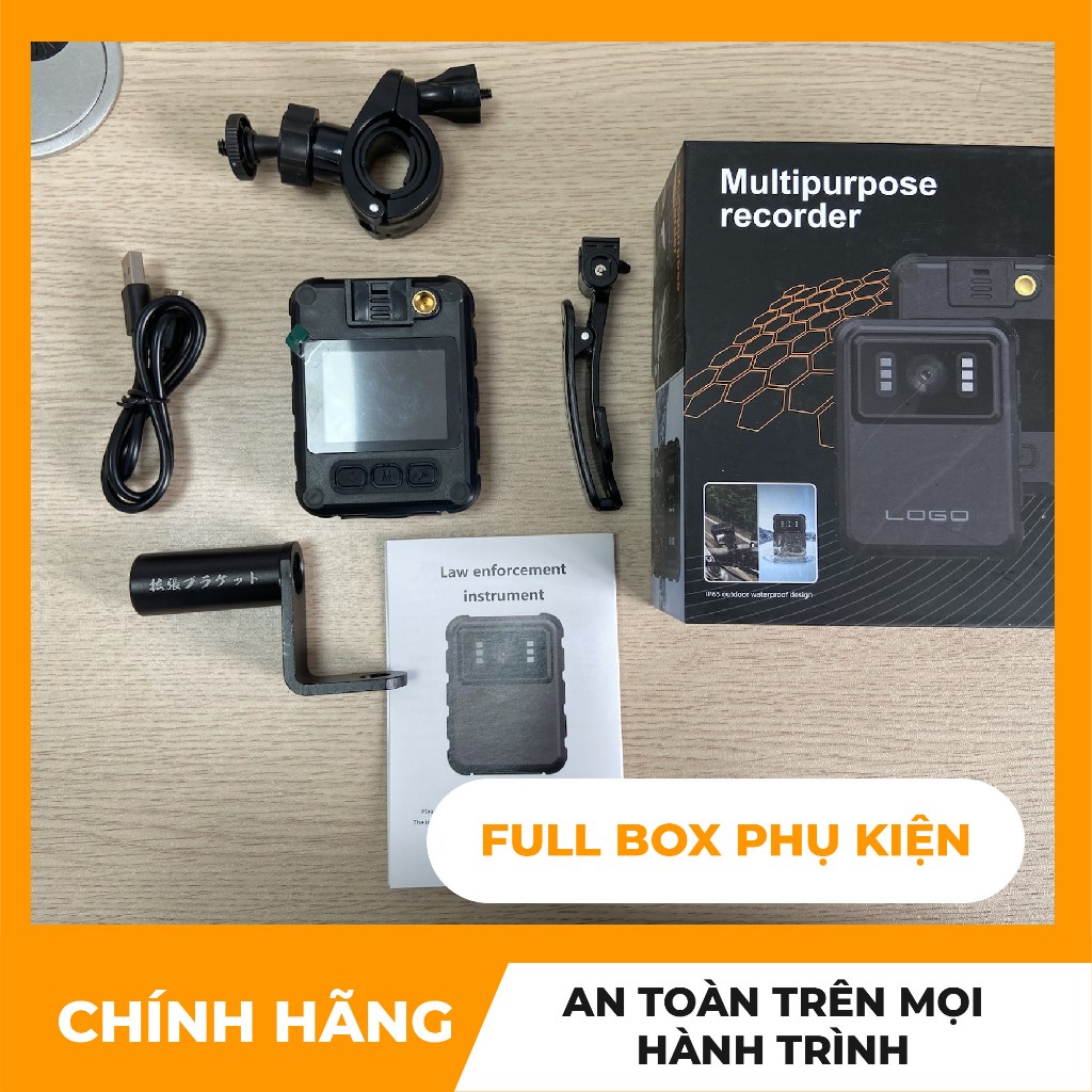 Camera hành trình xe máy L9s wifi chính hãng Owlcam, Có kết nối điện thoại, pin liền cực trâu