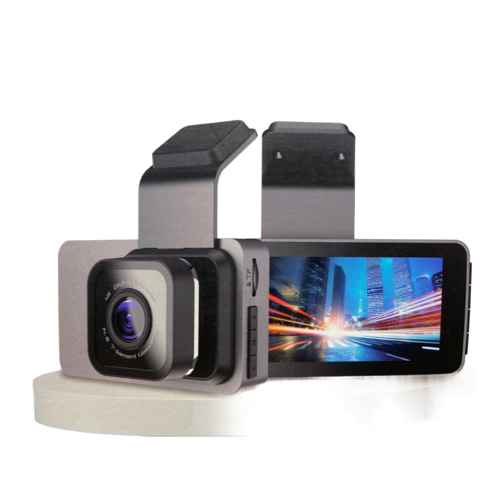 Camera hành trình ô tô K10pro, có kết nối điện thoại qua app, ghi hình trước sau, có chế độ lùi xe an toàn