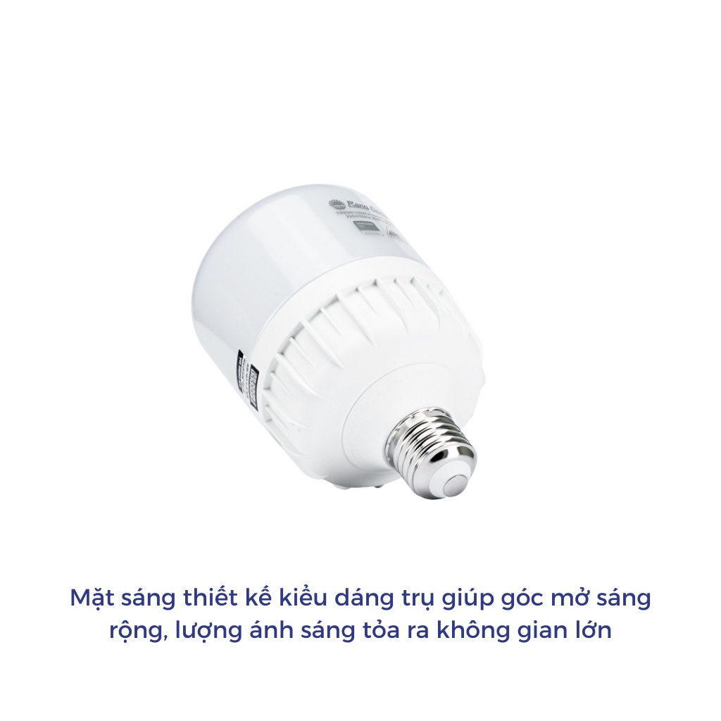 RẠNG ĐÔNG Bóng đèn Led Bulb Trụ công suất 20w,30w,40w,50w  Model: TRN1