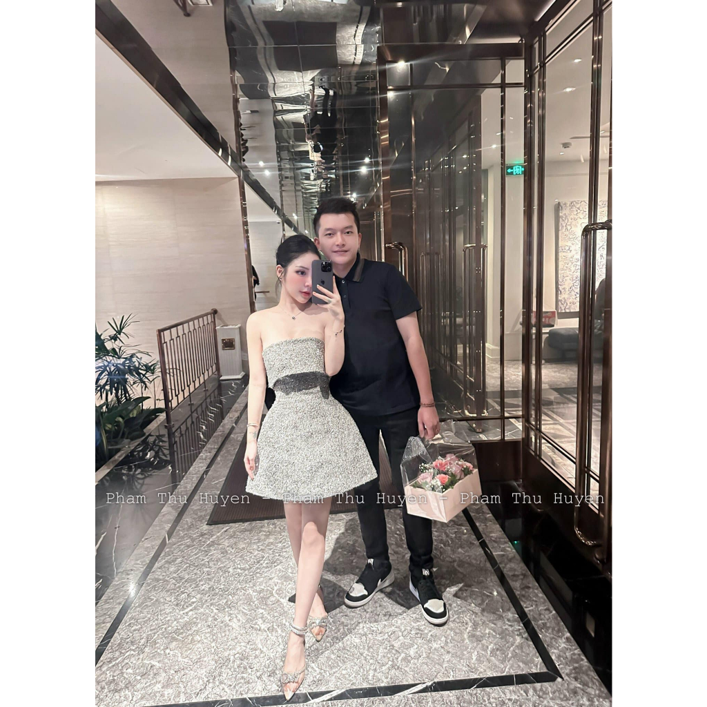 VÁY NHŨ BLING KÈM NHUNG NƠ