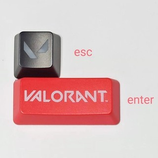Bộ 2 nút bàn phím cơ esc+ enter valorant