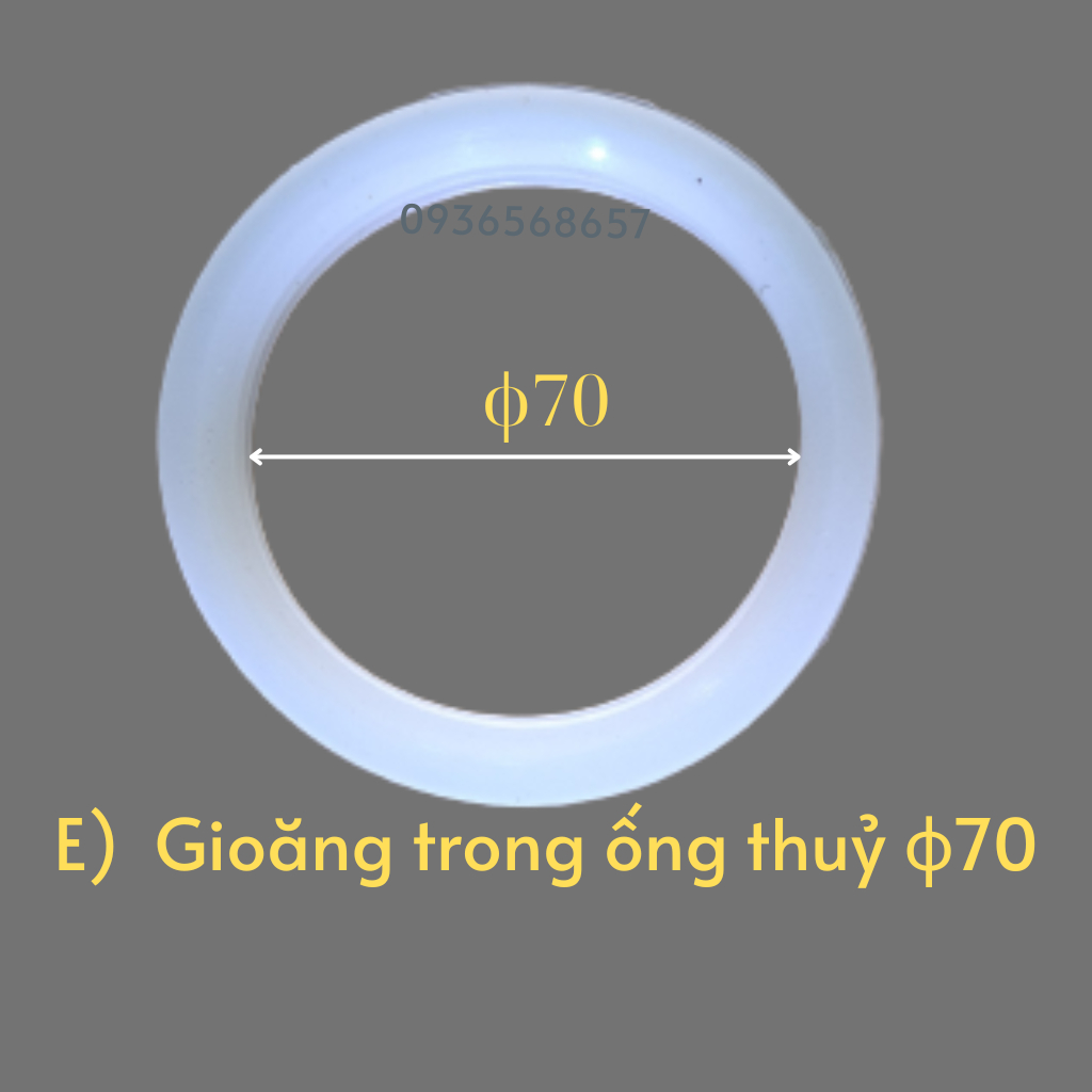 Ron Gioăng ống thuỷ, thanh ty phụ kiện sửa chửa máy năng lượng 25, 47, 58, 70