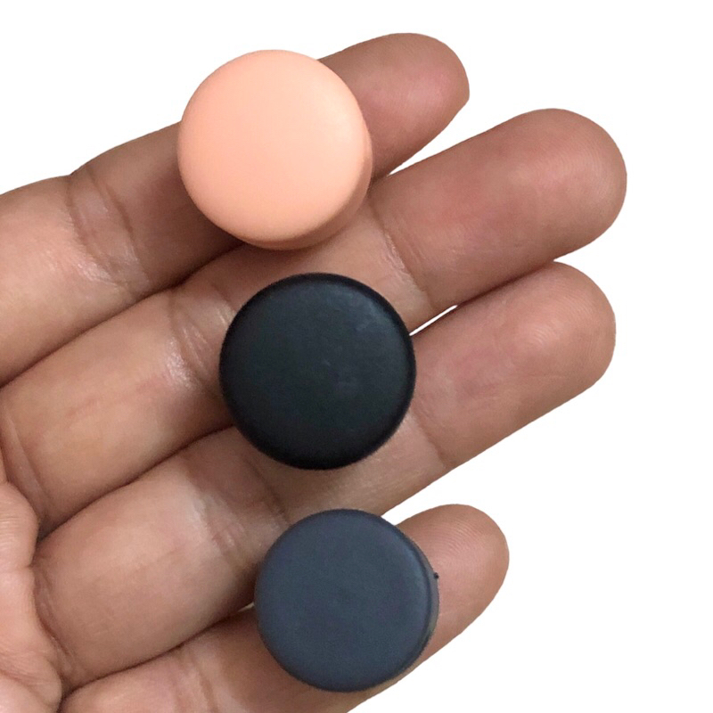 5 cái - Nút chặn nhựa tròn 2 lỗ thời trang dùng chặn túi rút, áo khoác , quần thể thao, giày, trang trí