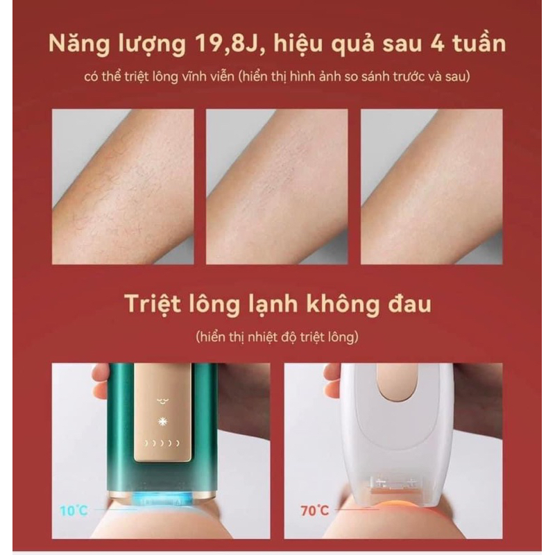 Máy triệt lông Ulike Sapphire Air+ IPL