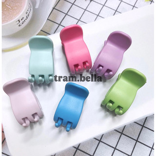 Kẹp tóc càng cua 5 răng màu cao cấp tram.bella