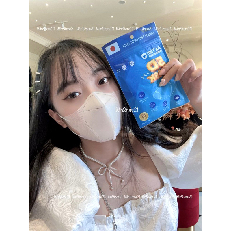 Thùng 100 Khẩu Trang 5D An Tâm 3 Lớp.