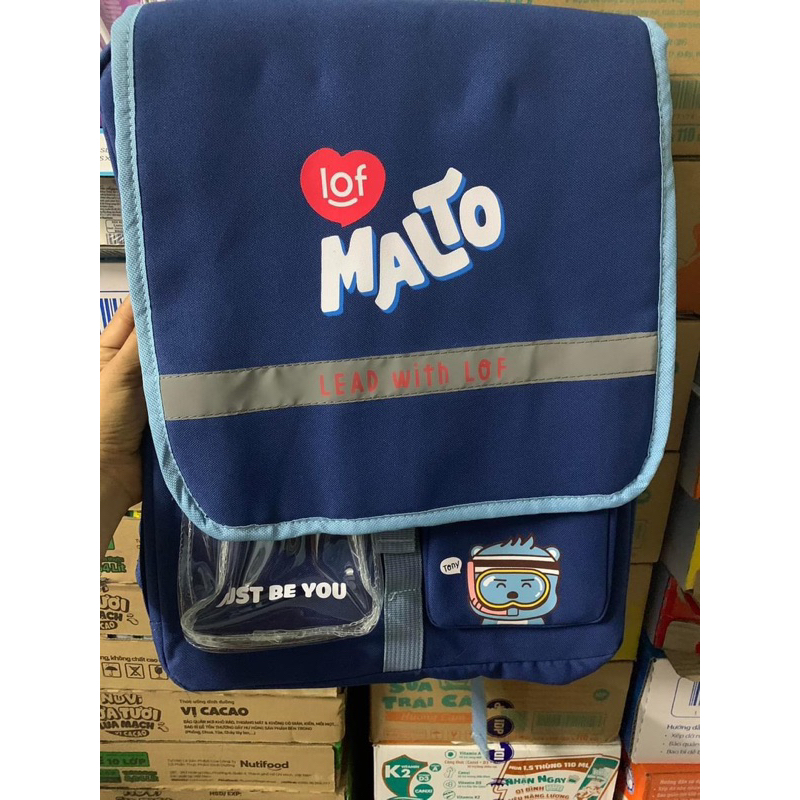 BALO MALTO VẢI CANVAS MẪU MỚI 2023 NHIỀU NGĂN CHO BÉ - ĐẸP XUẤT SẮC