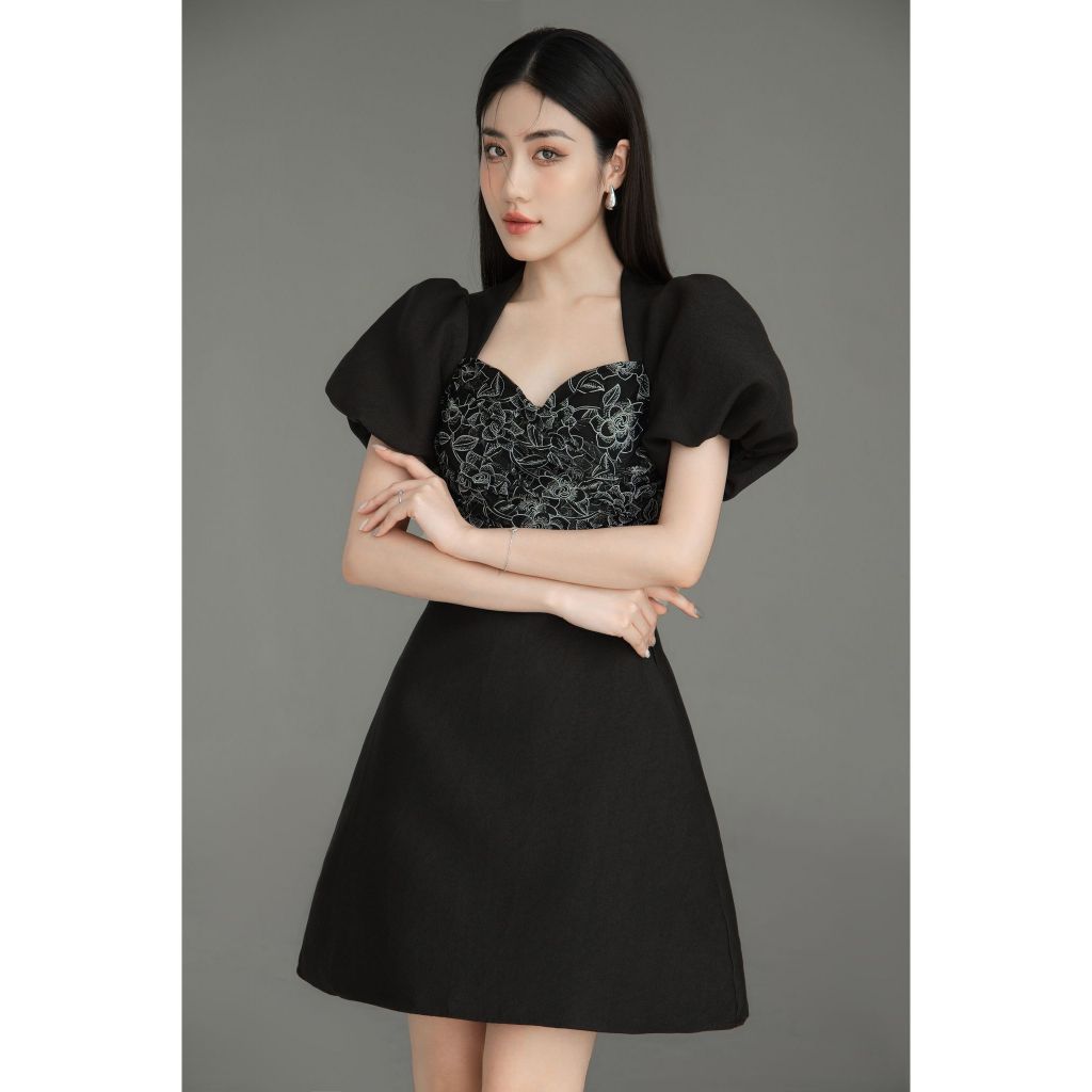 OLV - Đầm Celeste Puff Dress