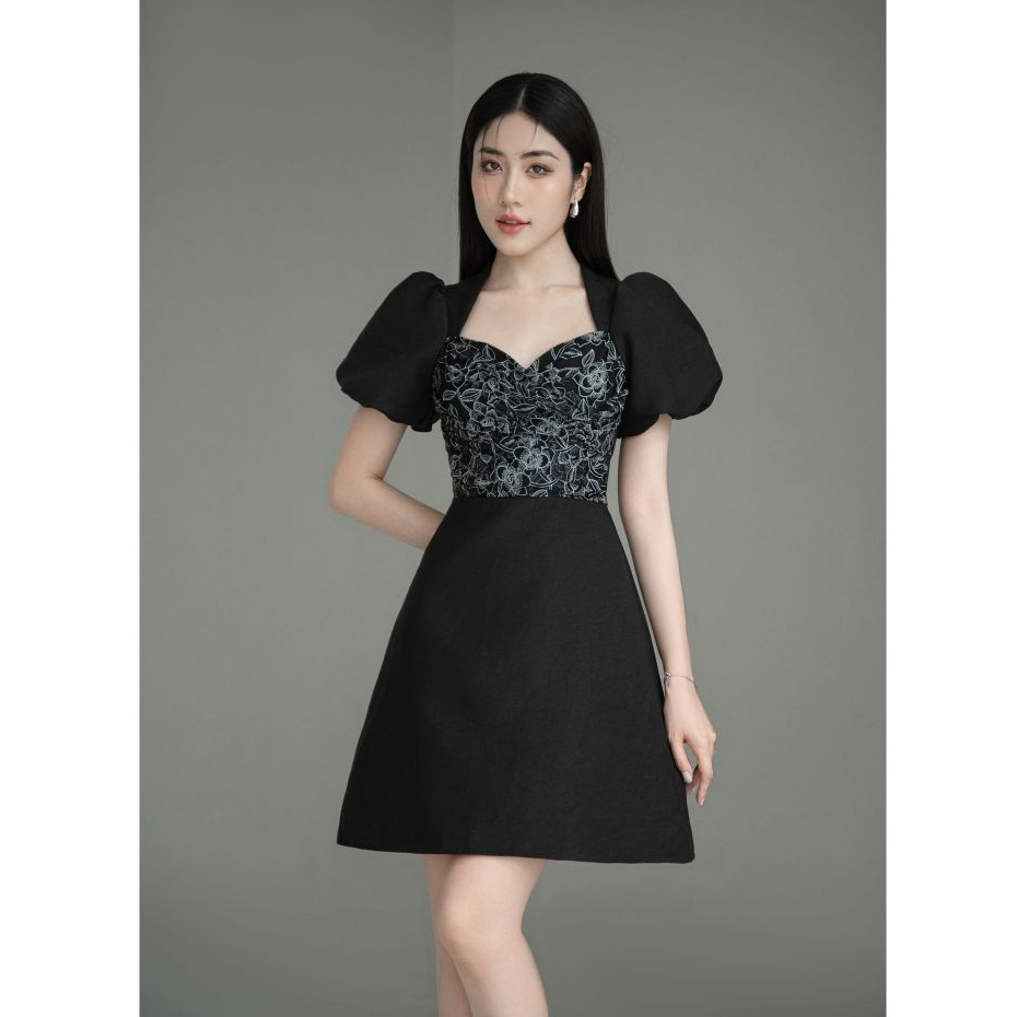 OLV - Đầm Celeste Puff Dress