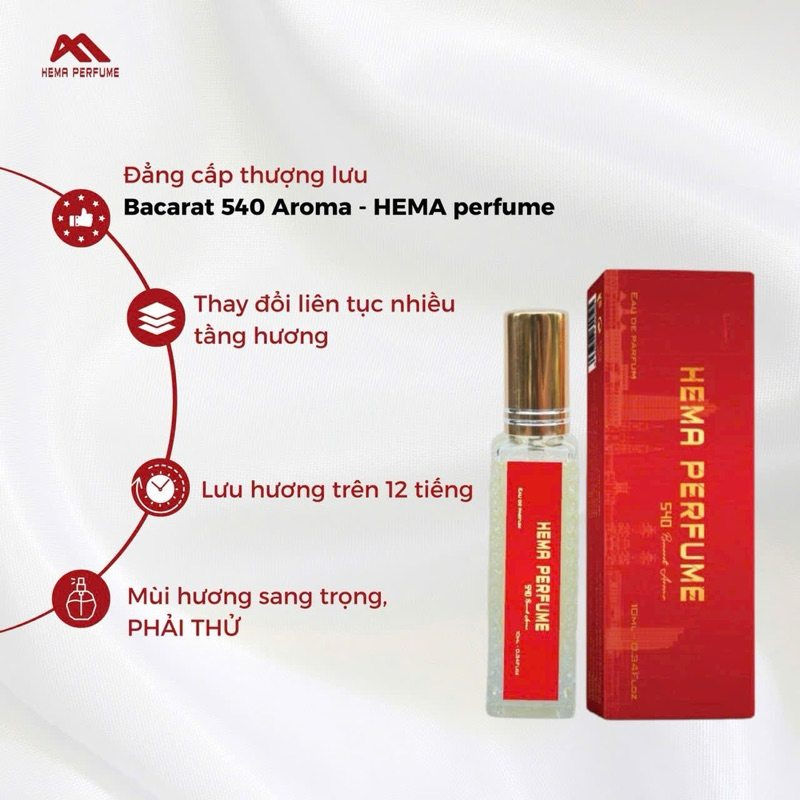 NƯỚC HOA HEMA PERFUME 540