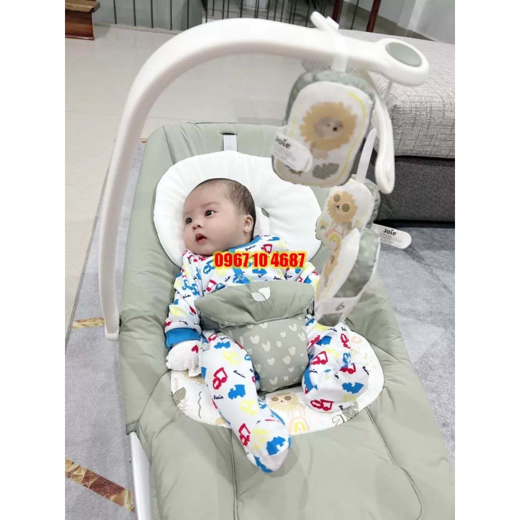 Ghế rung trẻ em Joie Dreamer petite city ,starry night, flower forever, sản phẩm thích hợp cho bé từ sơ sinh đến 15kg