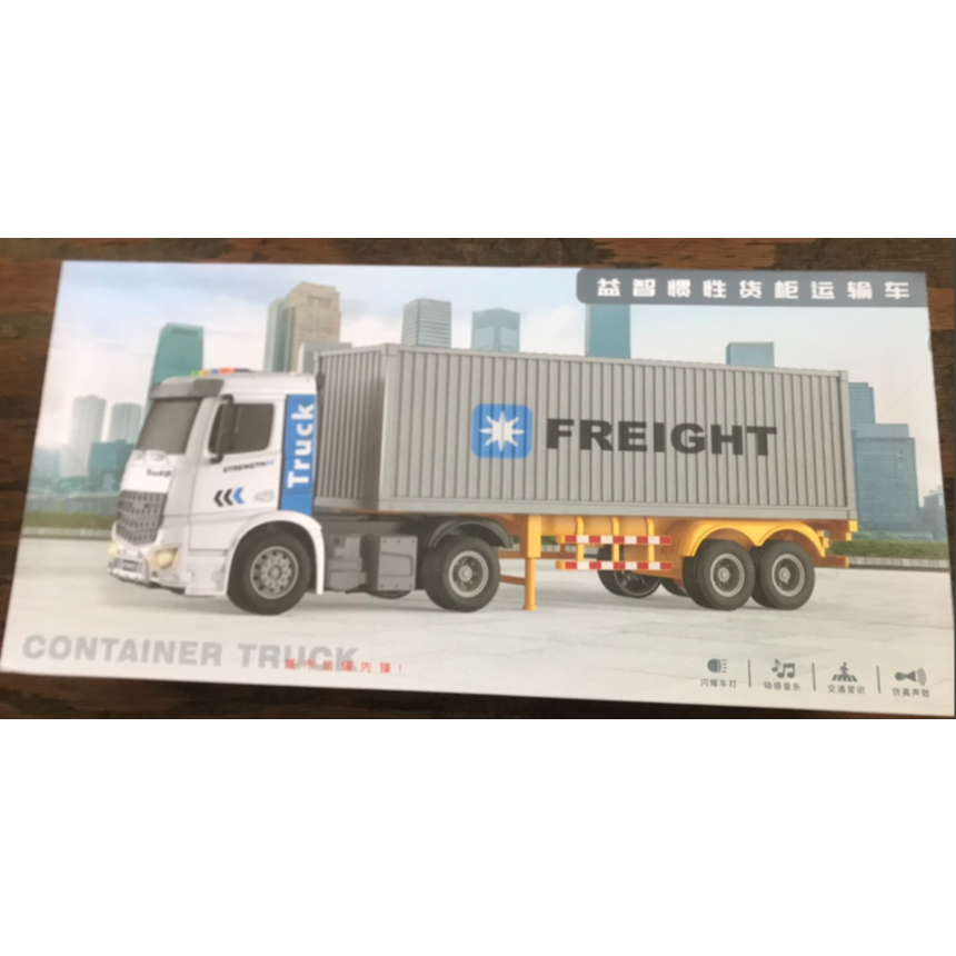 ĐỒ CHƠI MÔ HÌNH XE CONTAINER TRUCK TỈ LỆ 1:16 CHẤT LƯỢNG CAO, GIÁ RẺ