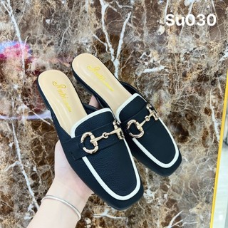 Giày sục nữ mũi vuông - su030