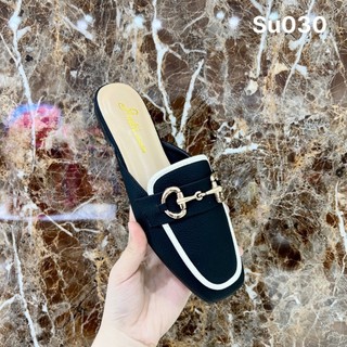Giày sục nữ mũi vuông - SU030