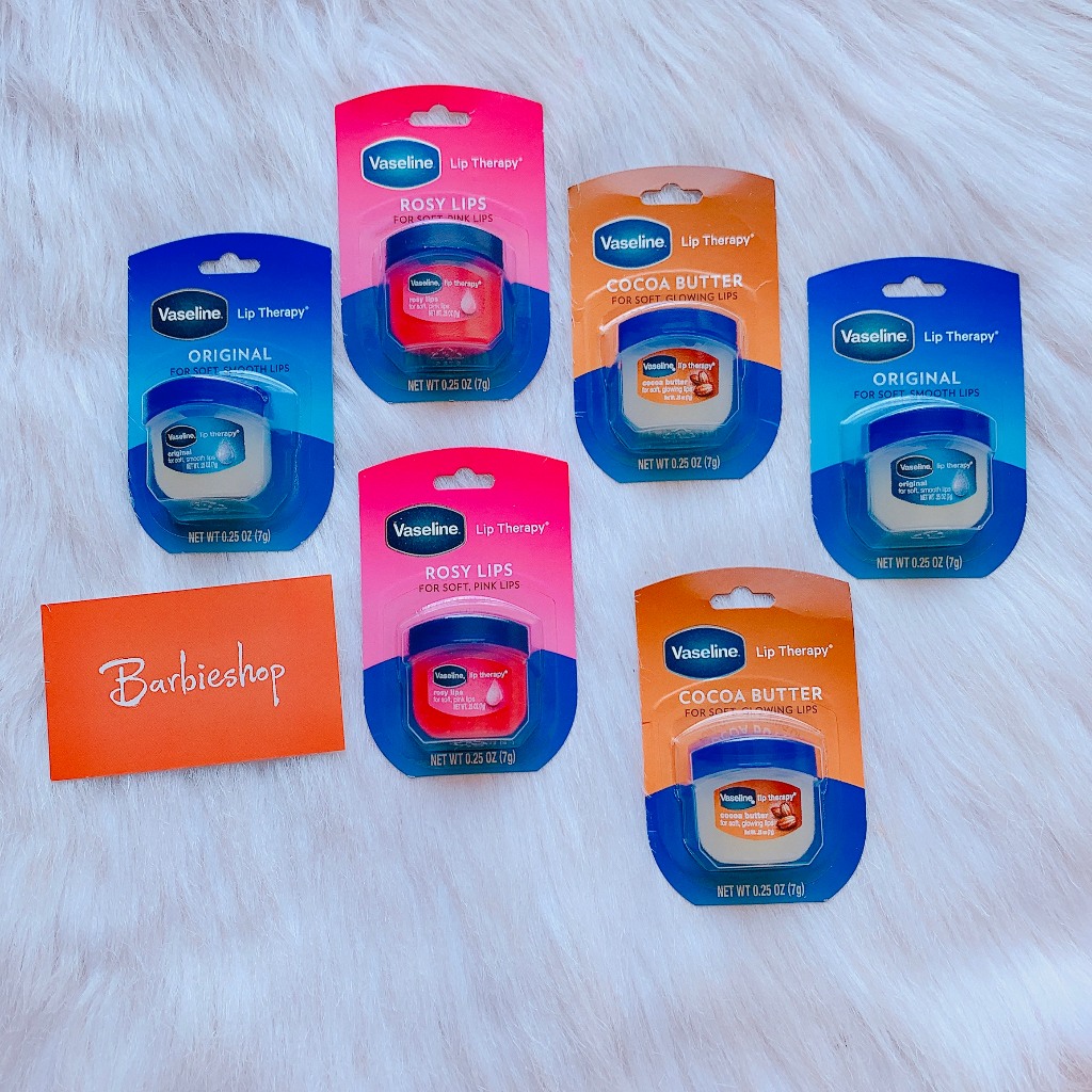 Sáp Dưỡng Vaseline Lips Therapy 7g -49g đa dạng mùi