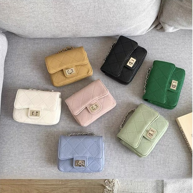 Túi mini quả trám chữ nhật vintage - T381