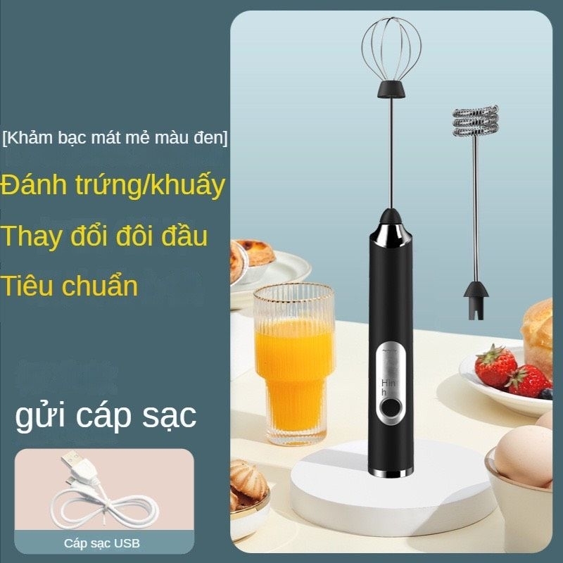 🥚🥚🍮￼. MÁY TẠO BỌT CÀ PHÊ MINI CẦM TAY, MÁY ĐÁNH TRỨNG WHISK
