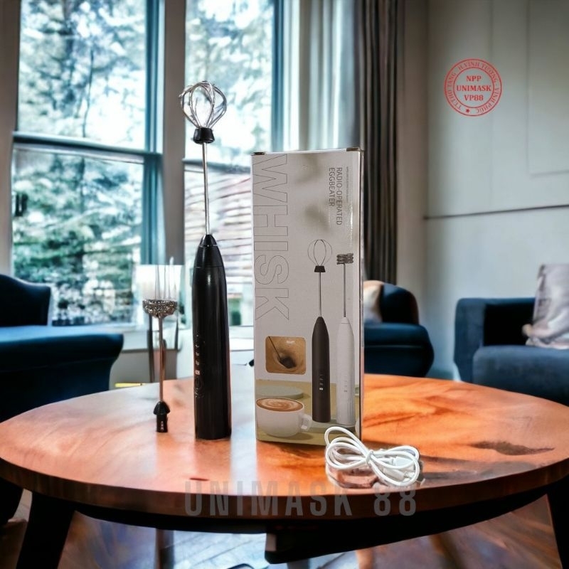 🥚🥚🍮￼. MÁY TẠO BỌT CÀ PHÊ MINI CẦM TAY, MÁY ĐÁNH TRỨNG WHISK