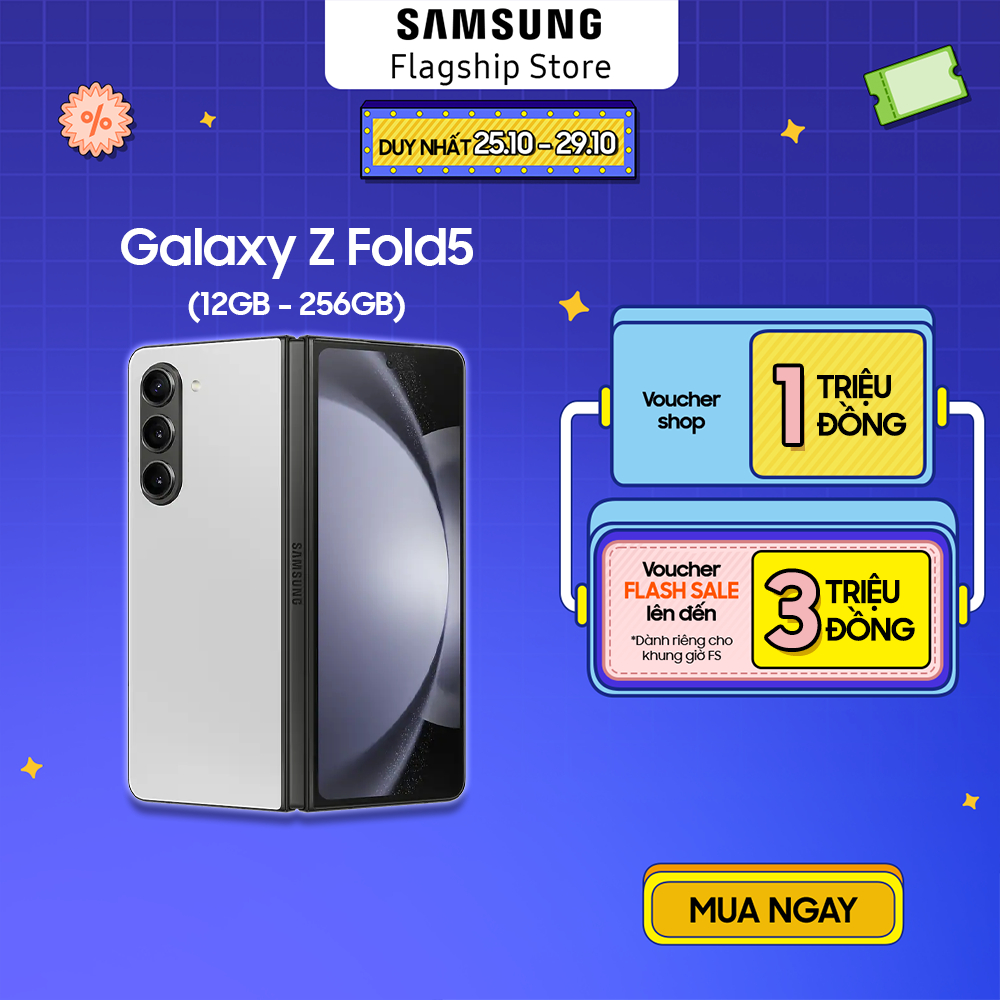 Điện thoại Samsung Galaxy Z Fold5 12GB/256GB - Độc quyền online