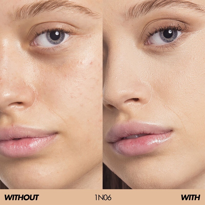 Combo kem nền HD SKIN Foundation 12ml + Kem che khuyết điểm HD SKIN Concealer 4.7ml