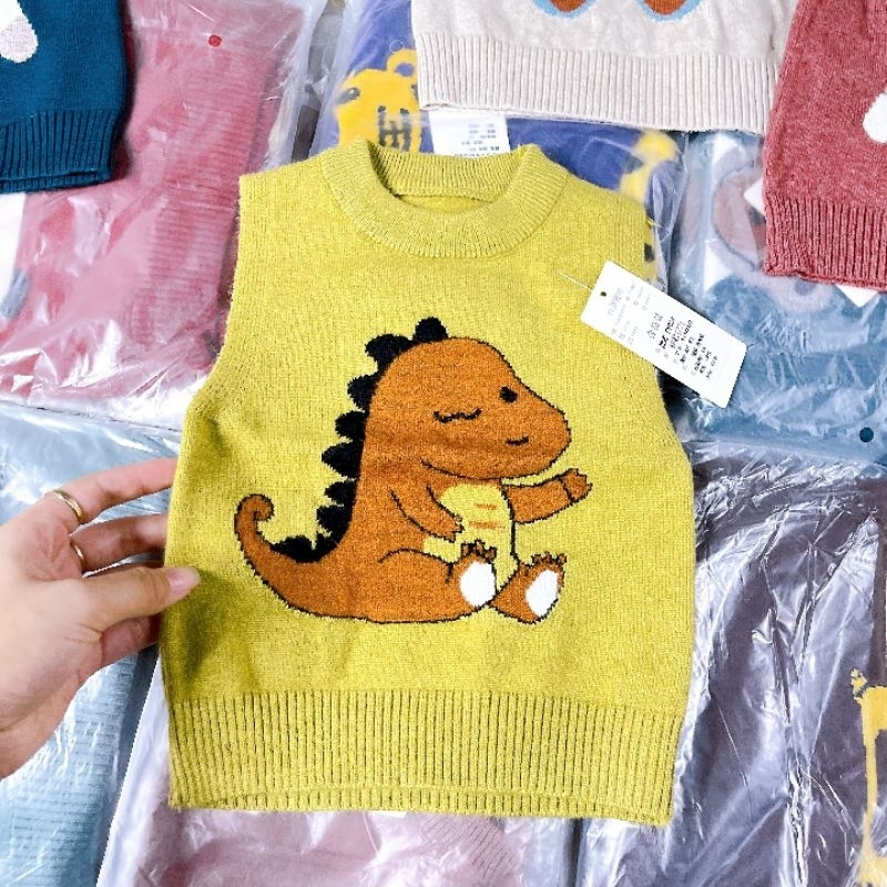 Áo gile len Quảng Châu cho bé