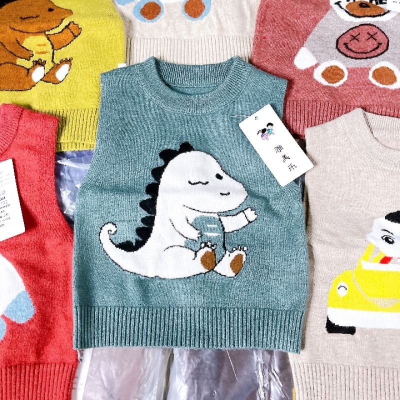 Áo gile len Quảng Châu cho bé