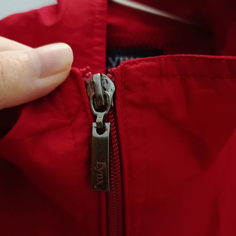 Áo khoác 2hand hiêu Lynx hàng USA màu đỏ siêu đẹp unisex