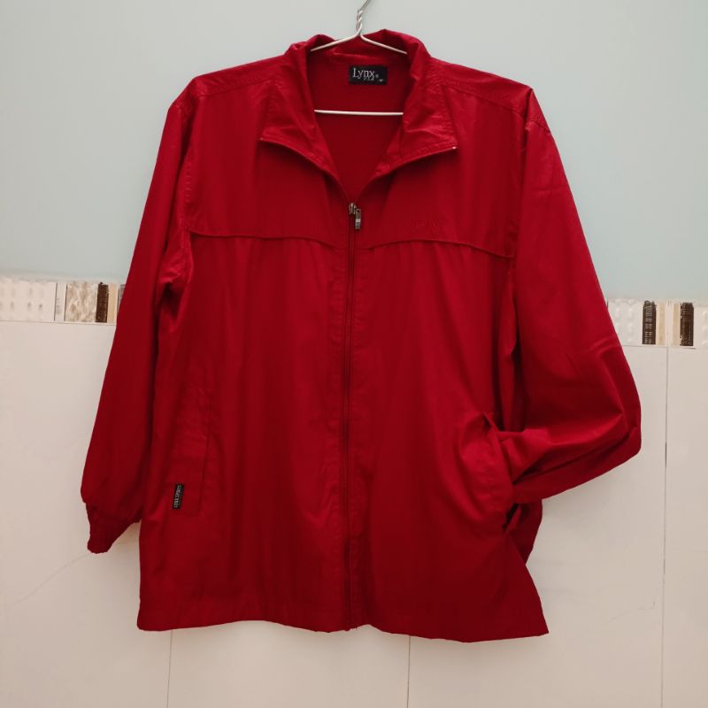 Áo khoác 2hand hiêu Lynx hàng USA màu đỏ siêu đẹp unisex