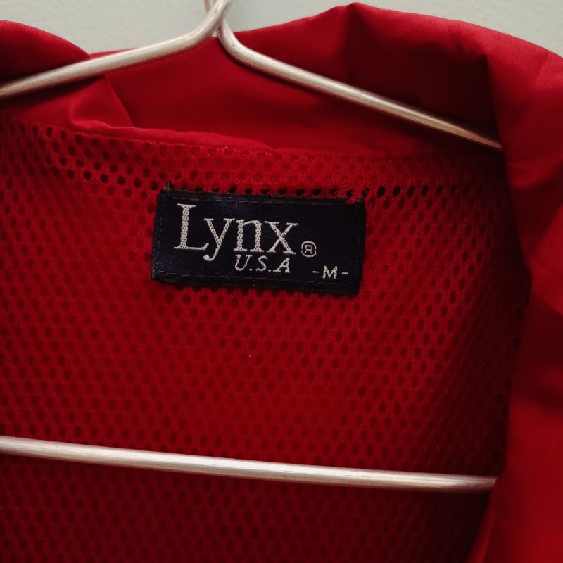 Áo khoác 2hand hiêu Lynx hàng USA màu đỏ siêu đẹp unisex