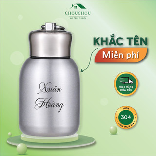 Bình Giữ nhiêt zwilling inox cao cấp 304- có quai xách 300ml