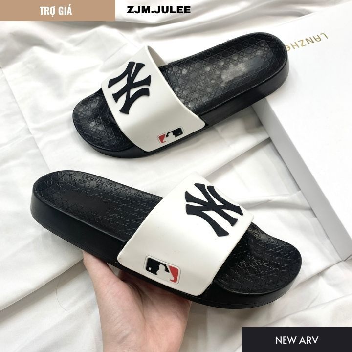 Dép nam boy phố quai ngang N/Y bản đế nhám cao cấp 2023