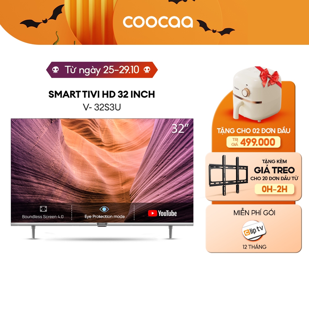 [Lưu Cooc32 -300K] Smart Tv Hd Coocaa 32 Inch Wifi - Model...