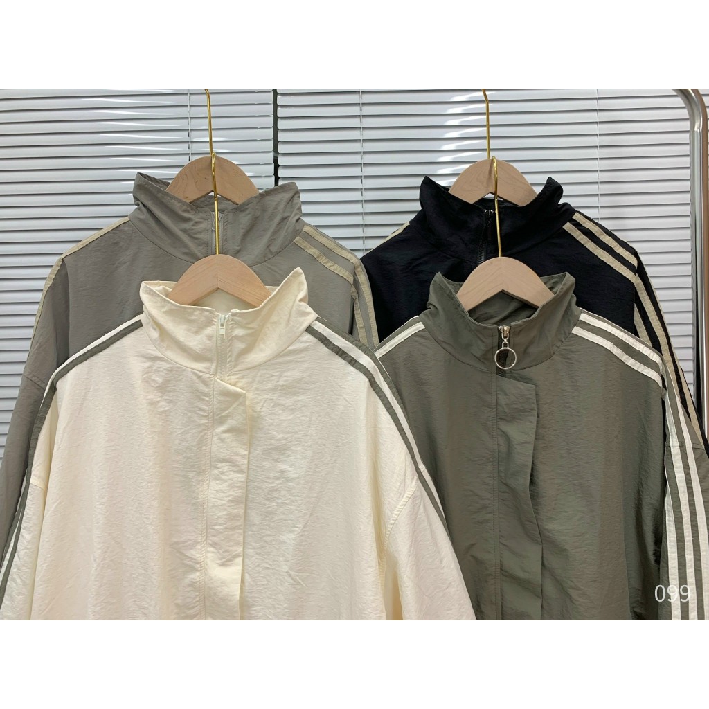 Áo Khoác Gió Nữ Form Rộng Trẻ Trung Năng Động