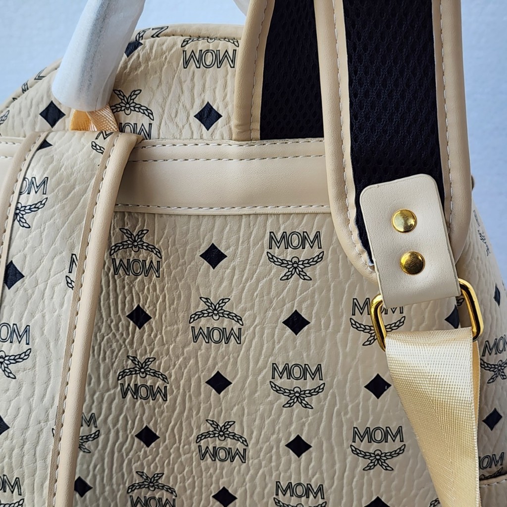 Balo da nam nữ đi học MOM hàng Quảng Châu, cặp da nam nữ BaCo Balo  đi học đi chơi  chất da xịn