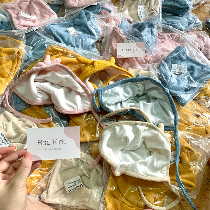 Mũ Beanie Phối Tuần Lộc Giữ Ấm Đáng Yêu Thời Trang Cho Trẻ Em. Mũ Len Cho Bé