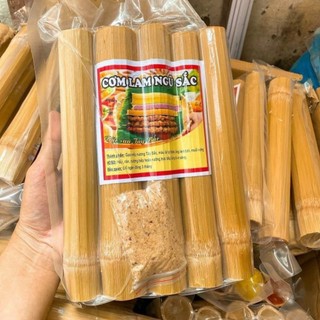 Đặc sản tây bắc cơm lam ngũ sắc sét 5 ống giao hỏa tốc tphcm tặng kèm muối mè